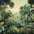 Fototapet fara Imbinari Jungla Verde