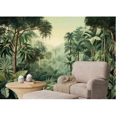 Fototapet fara Imbinari Jungla Verde Premier Decor