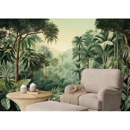 Fototapet fara Imbinari Jungla Verde