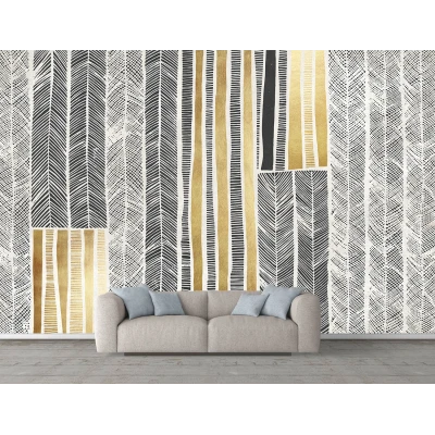 Fototapet Fara Imbinari Living si Dormitor - Beton Abstract Premier Decor