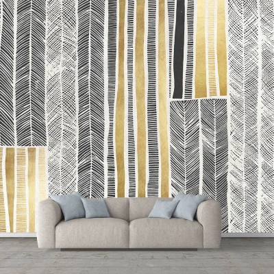 Fototapet Fara Imbinari Living si Dormitor - Beton Abstract Premier Decor