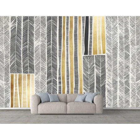 Fototapet Fara Imbinari Living si Dormitor - Beton Abstract Premier Decor