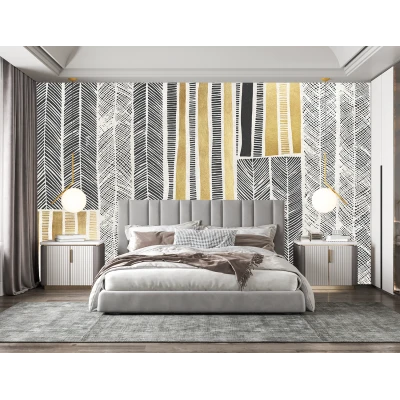 Fototapet Fara Imbinari Living si Dormitor - Beton Abstract Premier Decor