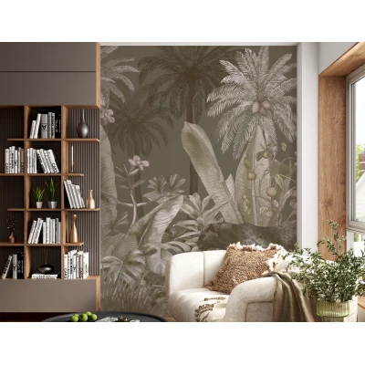 Fototapet Fara Imbinari Living si Dormitor - Tropic Verde Premier Decor