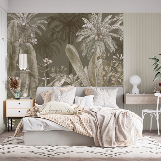 Fototapet Fara Imbinari Living si Dormitor - Tropic Verde