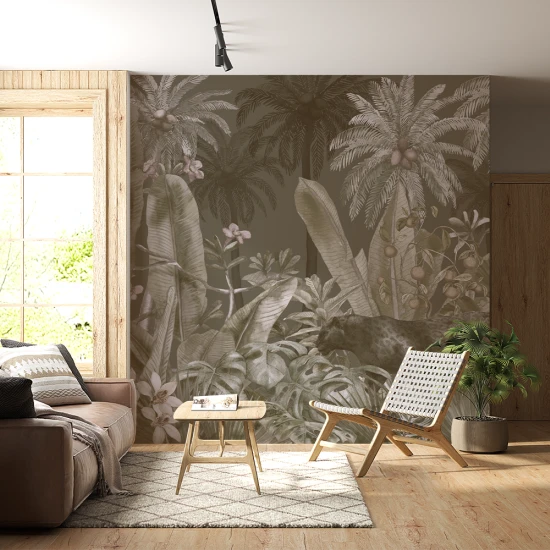 Fototapet Fara Imbinari Living si Dormitor - Tropic Verde