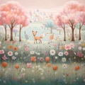Fototapet fara imbinari Magic Forest