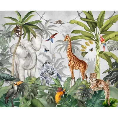 Fototapet fara imbinari Mighty Jungle Premier Decor