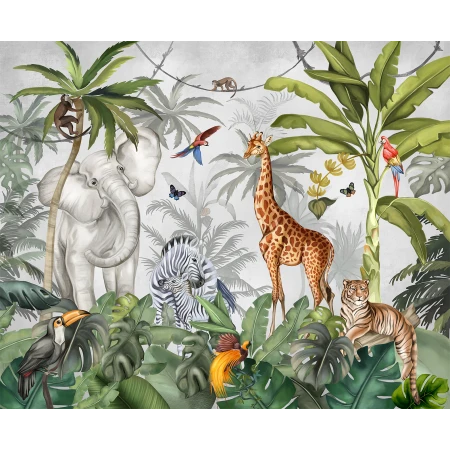 Fototapet fara imbinari Mighty Jungle Premier Decor
