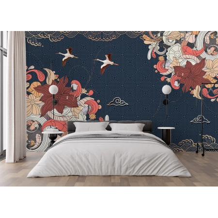 Fototapet fara imbinari Oriental Abstract Premier Decor