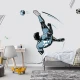 Fototapet fara imbinari pentru copii - Blue Soccer