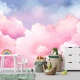 Fototapet Fara Imbinari pentru copii Cer Roz