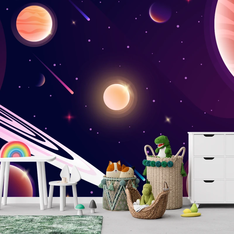 Fototapet fara Imbinari pentru copii Spatiul Cosmic