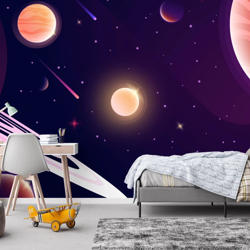Fototapet fara Imbinari pentru copii Spatiul Cosmic