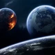 Fototapet fara imbinari planete Fototapet fara imbinari planete