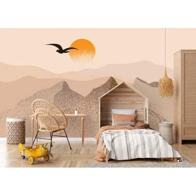 Fototapet fara imbinari Rasarit in Desert Premier Decor