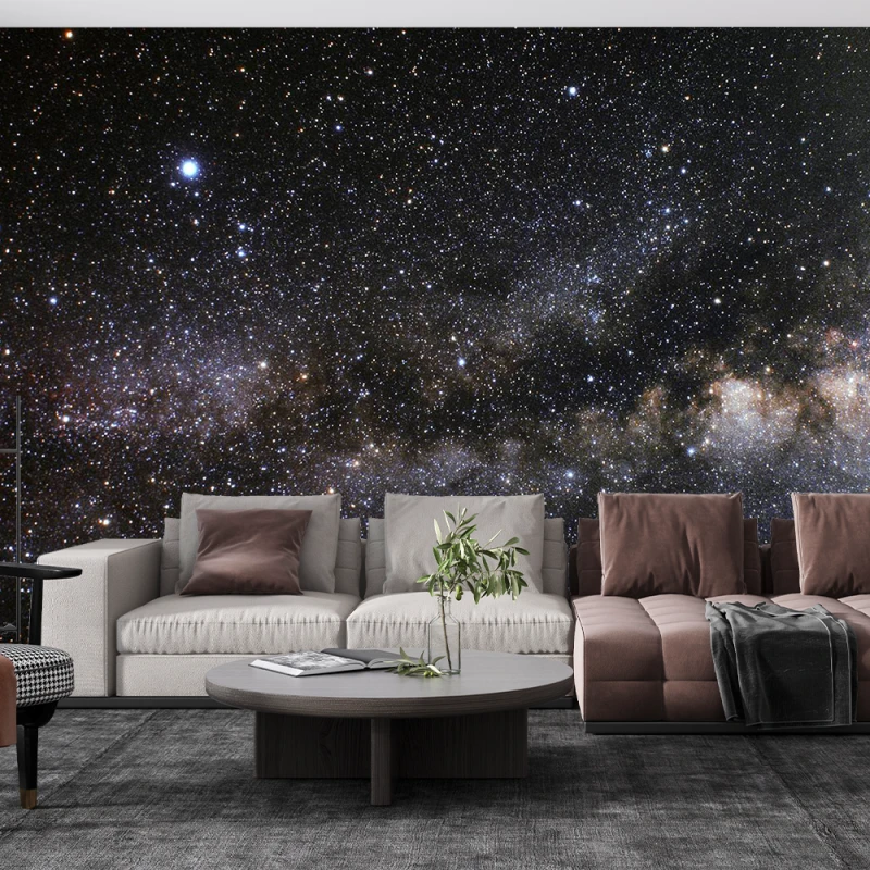 Fototapet Fara Imbinari Spațiu Cosmic - Decor Modern pentru Dormitor și Living