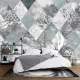 Fototapet fara Imbinarie Peisaj Padure Cu frome Geometrice Grunge pe Textura de Ciment Fototapet fara Imbinarie Peisaj Padure Cu frome Geometrice Grunge pe Textura de Ciment