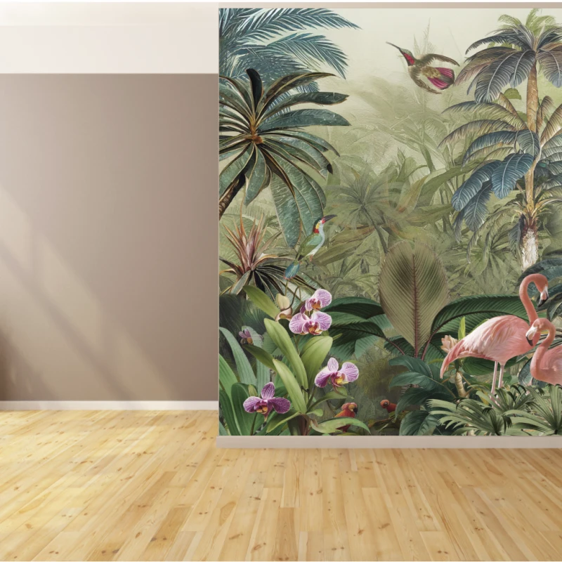 Fototapet fara imbinari Flamingo Dream