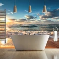 Fototapet fara imbinari Beautiful Sunrise