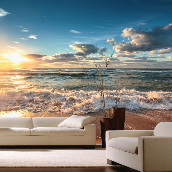 Fototapet fara imbinari Beautiful Sunrise