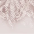 Fototapet fara imbinari textura canvas Frunze Abstract