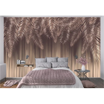 Fototapet fara imbinari Falling Leaves Premier Decor