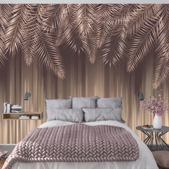 Fototapet fara imbinari Falling Leaves