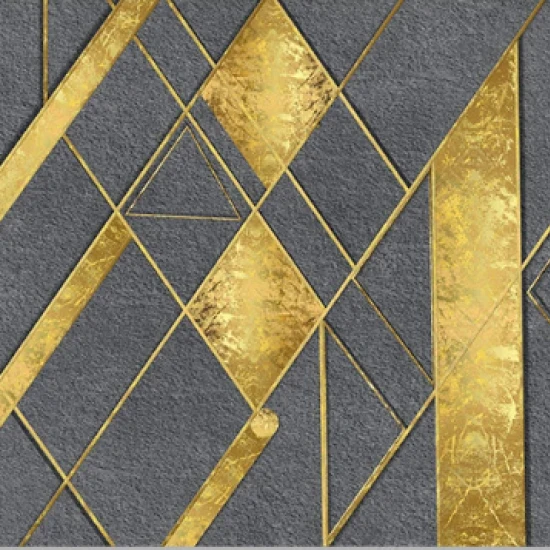 Fototapet fara imbinari Golden Abstract Lines