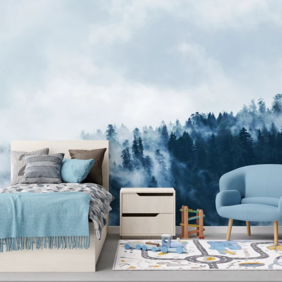 Fototapet fara imbinari Frozen Forest