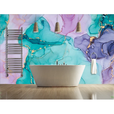 Fototapet fara imbinari Dream Colorful Fluid Art Premier Decor