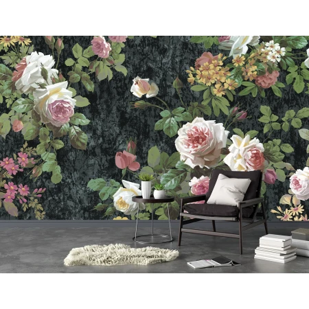 Fototapet Living si Dormitor - Pastel Roses