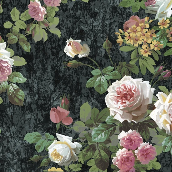 Fototapet Living si Dormitor - Pastel Roses Fototapet Living si Dormitor - Pastel Roses