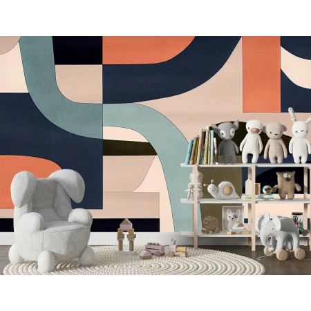 Fototapet Modern Geometric pentru Dormitor Living