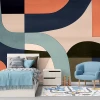 Fototapet Modern Geometric pentru Dormitor Living