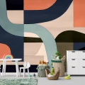 Fototapet Modern Geometric pentru Dormitor Living
