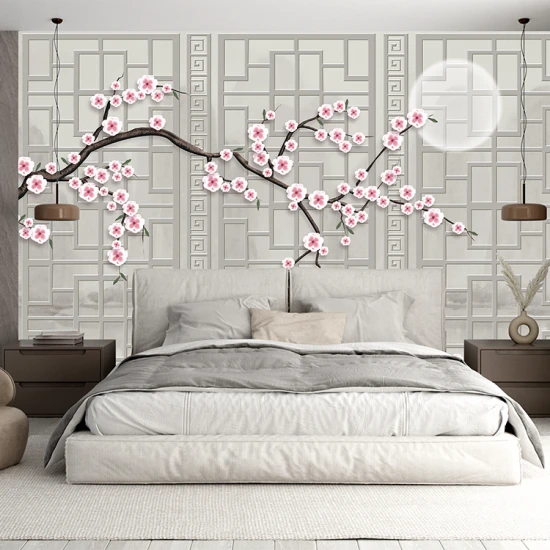Fototapet pesonalizat fara imbinari Japan Abstract