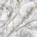Fototapet fara imbinari Fluid Art Gold And Gray