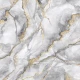 Fototapet fara imbinari Fluid Art Gold And Gray