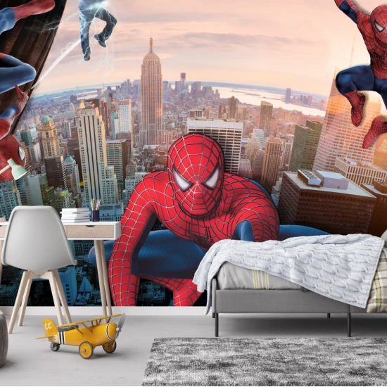 Fototapet fara imbinari Spiderman Vision