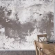 Fototapet Textura Beton Modern pentru Dormitor și Living - Alb Negru Grunge