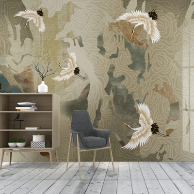 Fototapet fara imbinari Tropical Birds Premier Decor