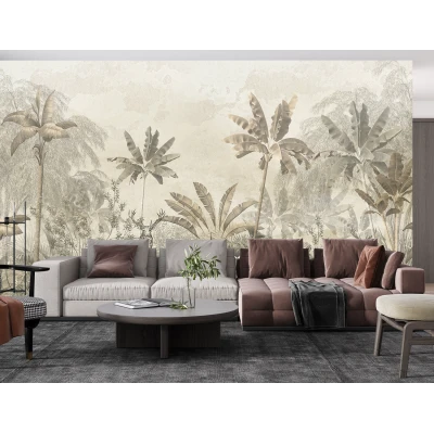 Fototapet Tropical Living Dormitor Premier Decor