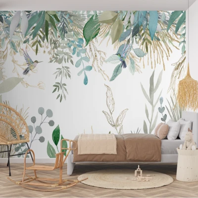 Fototapet fara imbinari Watercolor Life Premier Decor