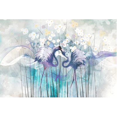 Fototapet fara imbinari Watercolor Love Premier Decor