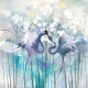 Fototapet fara imbinari Watercolor Love