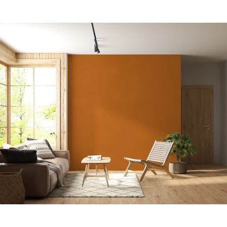 Tapet fara imbinari Cinder Orange