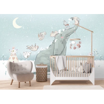 Tototapet fara imbinari Winter Dream Premier Decor