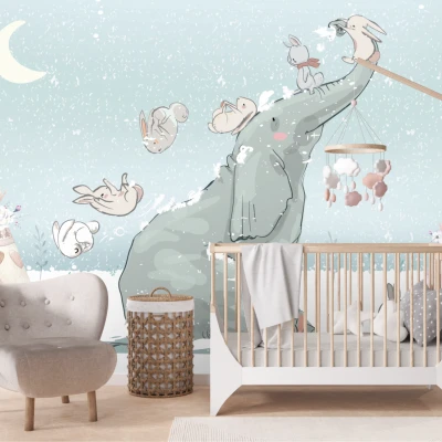 Tototapet fara imbinari Winter Dream Premier Decor