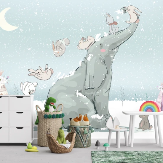 Tototapet fara imbinari Winter Dream